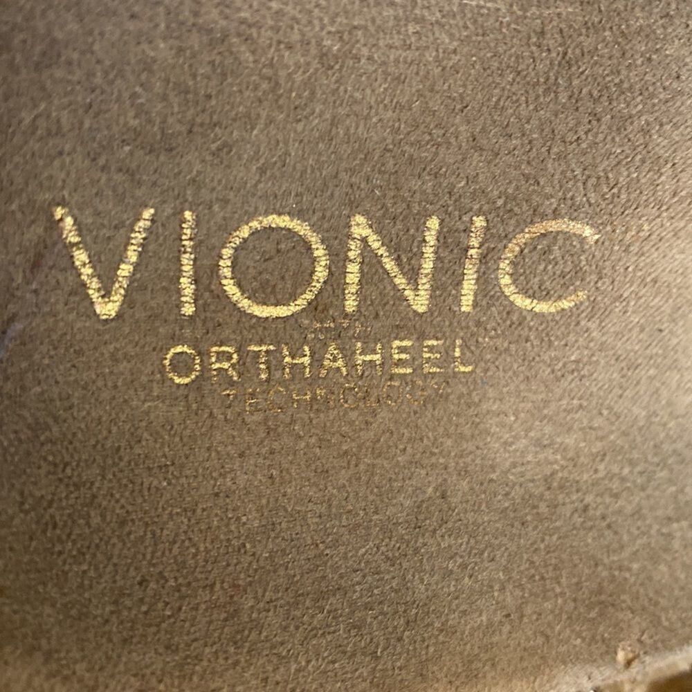 Vionic Ortho heel Technology Snake Print Sandals.Size 7 see video - Picture 5 of 13